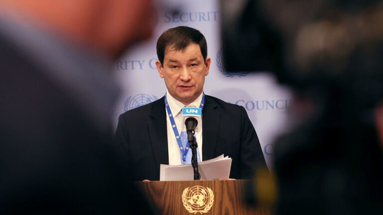 Dmitry Polyansky, First Deputy Permanent Representative of the Russian Federation at the United Nations.