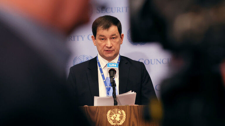 Click to enlarge Dmitry Polyansky, First Deputy Permanent Representative of the Russian Federation at the United Nations.