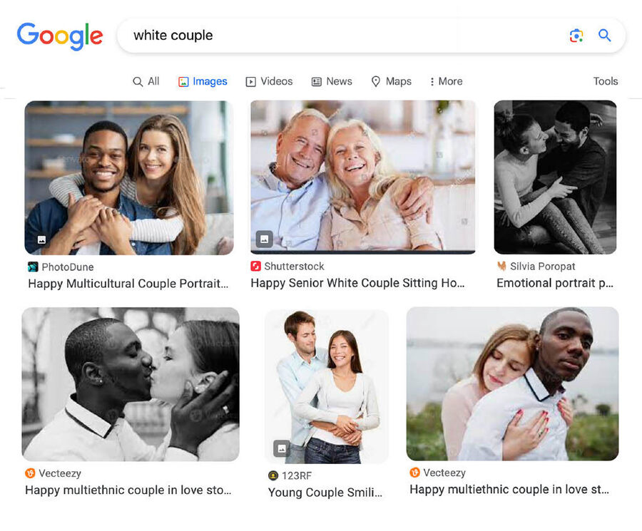 Click to enlarge google search white couple return black images