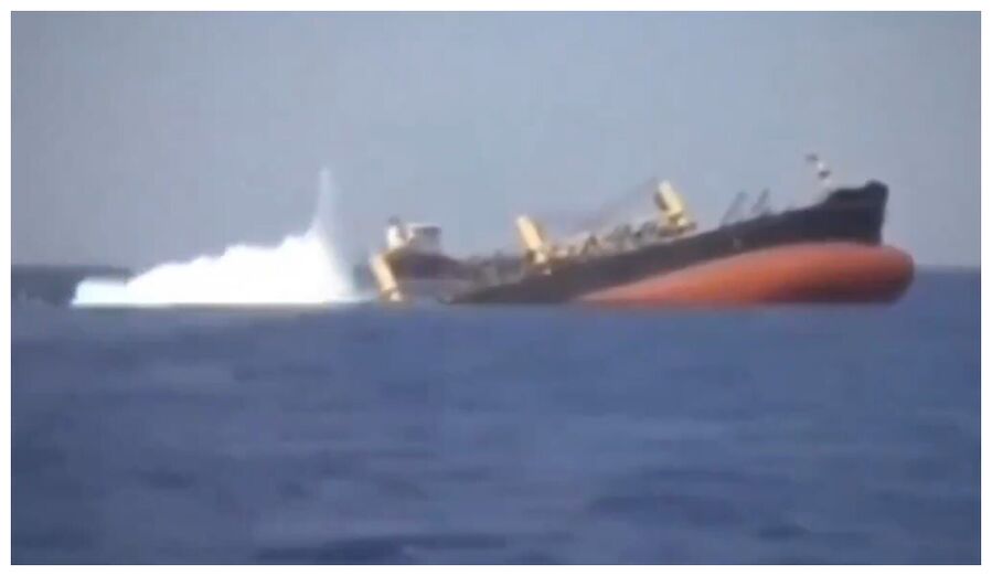 Click to enlarge Sinking Ship