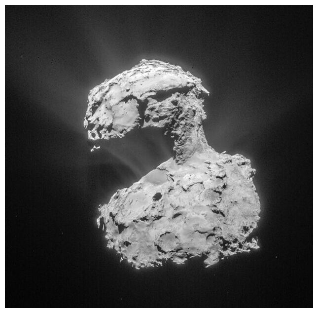Comet 67P/Churyumov-Gerasimenko from Rosetta mission