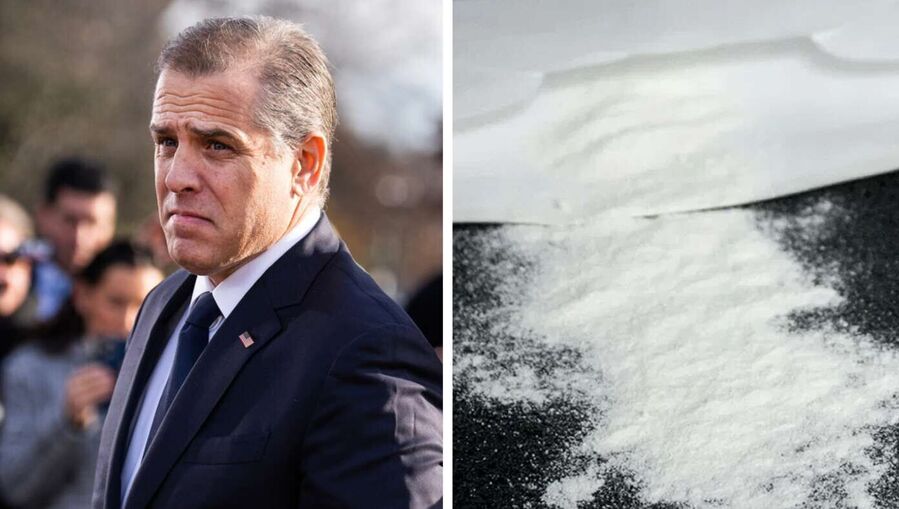 hunter biden jealous white powder satire