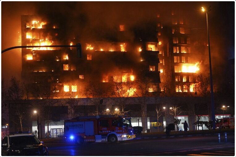 spain fire