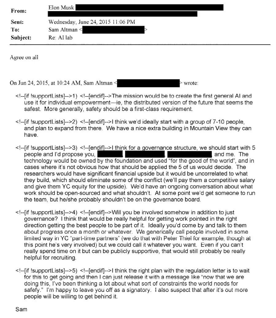 Click to enlarge elon altman email