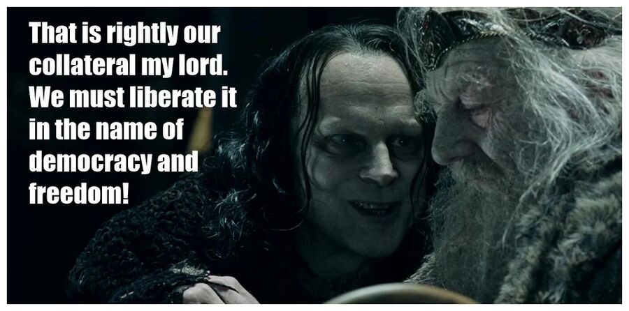 Click to enlarge LOTR Scene