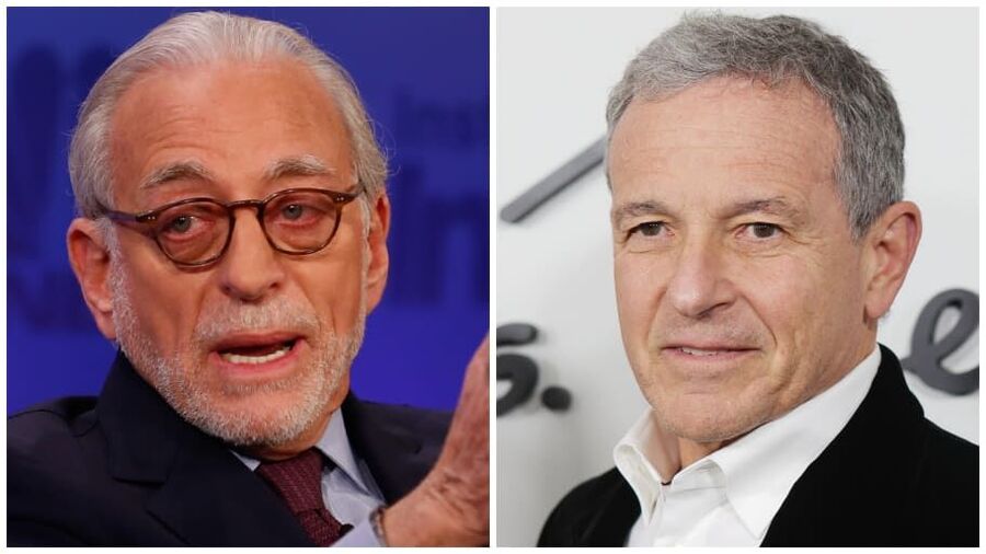 Click to enlarge Nelson Peltz and Bob Iger disney board directors battle