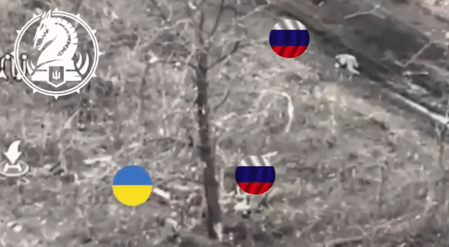 Ukrainians execute Russian soldiers