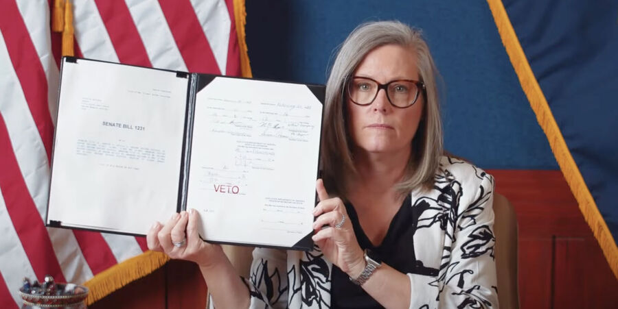 Click to enlarge arizona hobbs veto border legislation