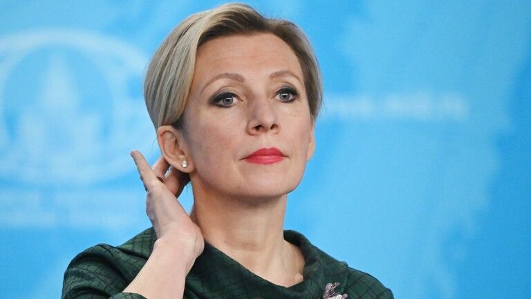Russian Foreign Ministry spokeswoman Maria Zakharova.