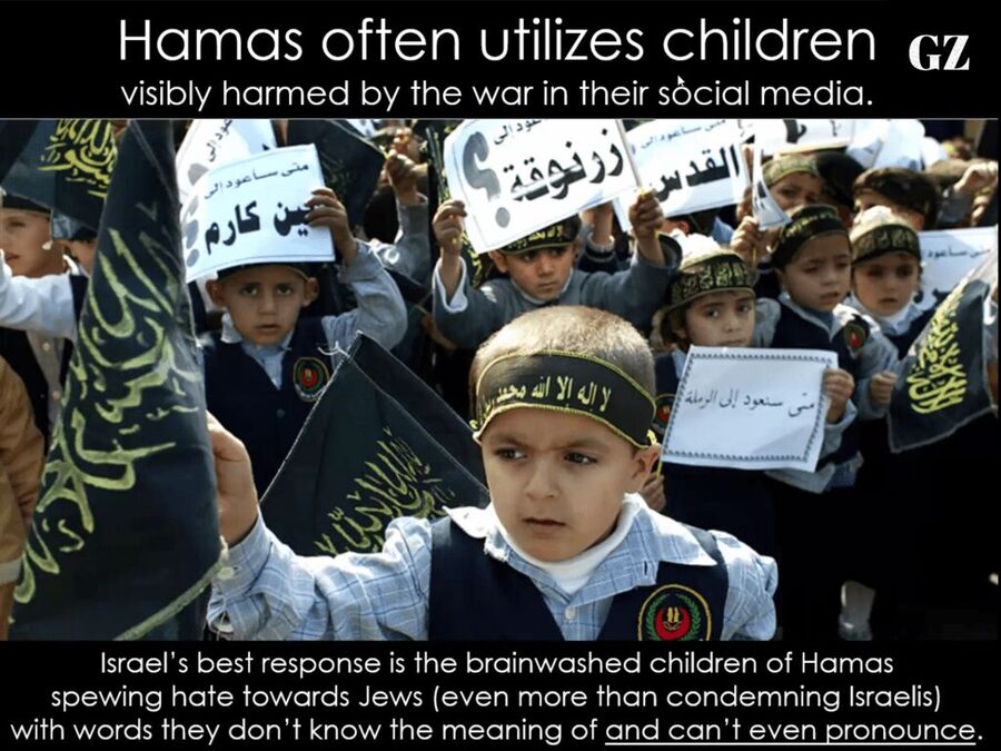 Click to enlarge israel propaganda gaza genocide hamas frank luntz