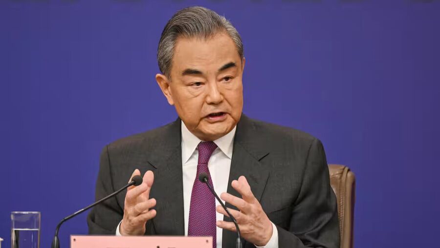 Click to enlarge China's Foreign Minister Wang Yi