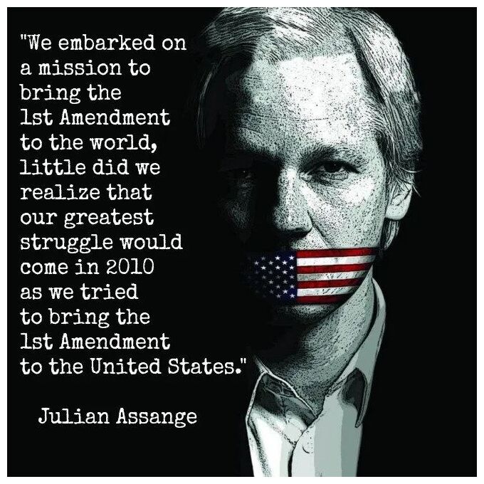 Click to enlarge Julian Assange