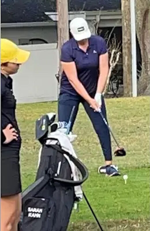 Transgender Hailey Davidson women golf