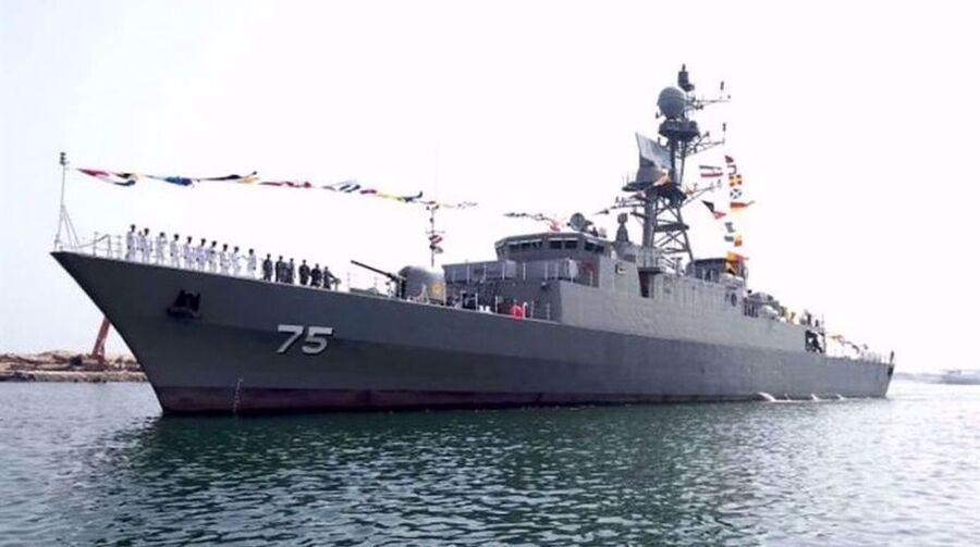 Dena destroyer  iran navy