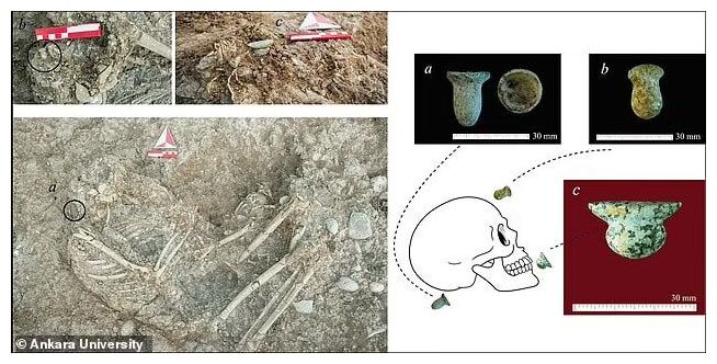 Click to enlarge Earliest piercings