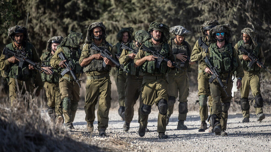 idf soldiers israel patrol gaza border