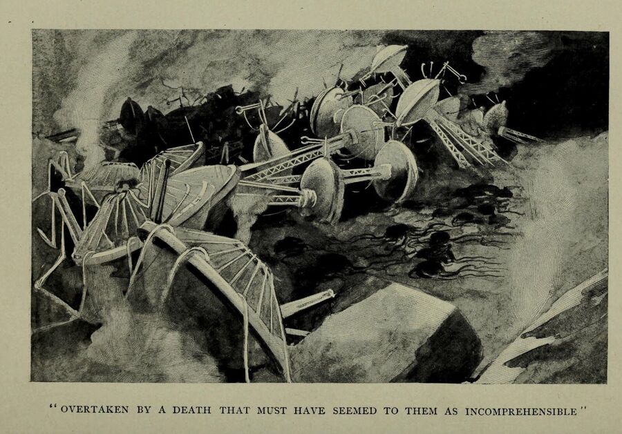 war of the worlds illustration