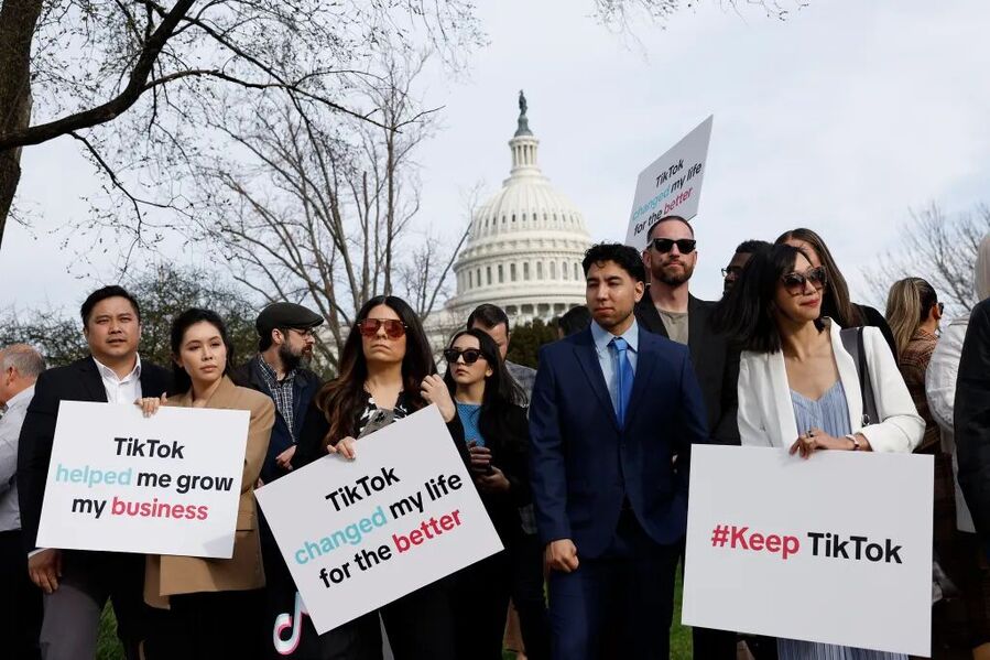 tiktok protest