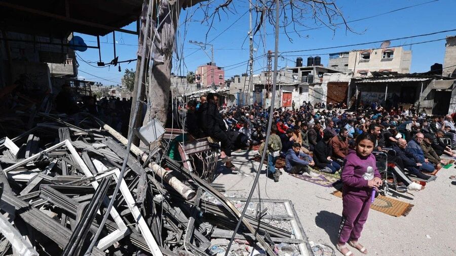 Click to enlarge Al-Farouq Mosque rafah israel invade