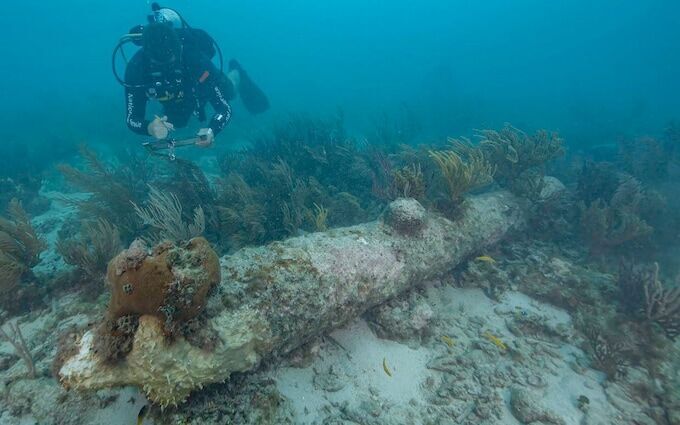 hms tyger shireck florida cannon