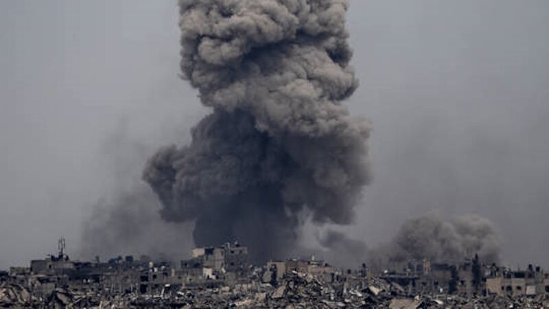 gaza bombed southern israel hamas