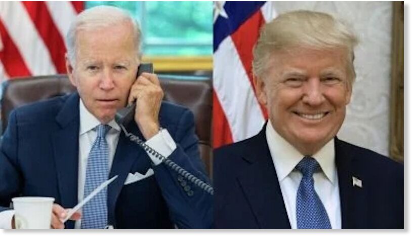 Biden and Trump