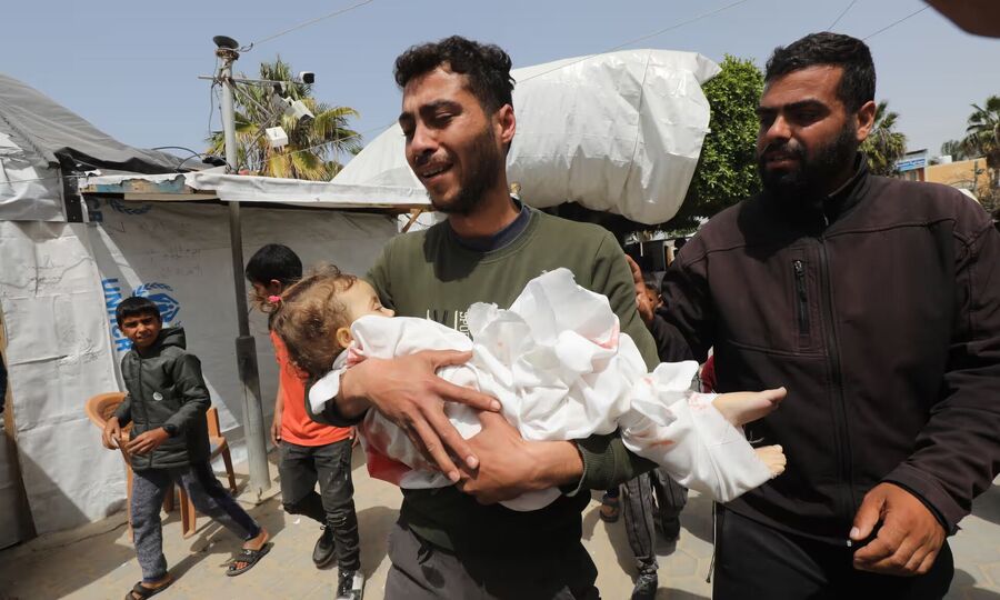 Click to enlarge gaza dead child