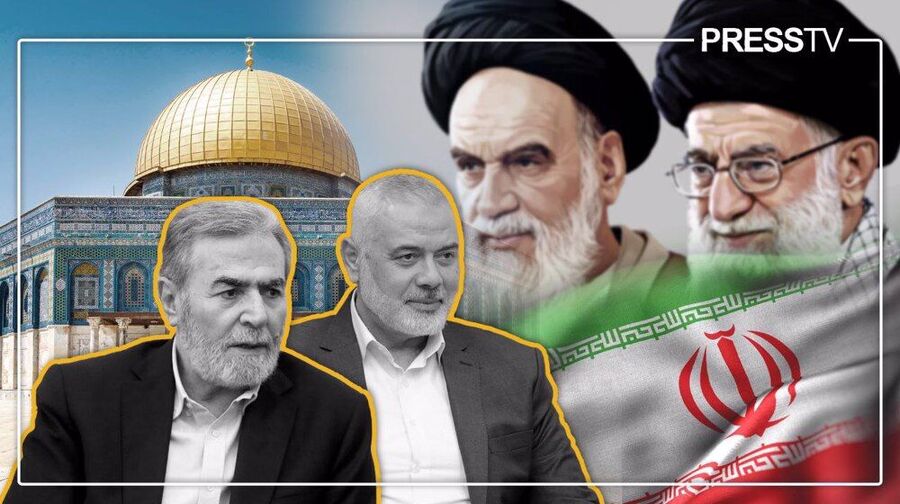 iran gaza palestine khomeini hamas