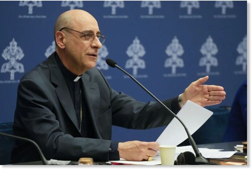 Click to enlarge Cardinal Victor Manuel Fernandez