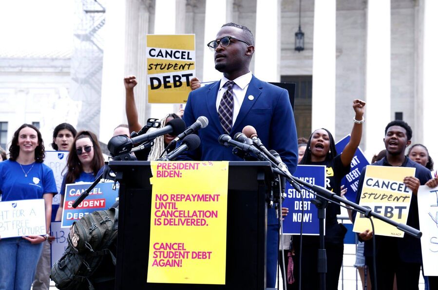Click to enlarge Wisdom Cole, NAACP, student loans, student debt
