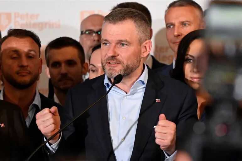 Click to enlarge slovakia Peter Pellegrini