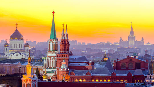 The Kremlin, Moscow, Russia.