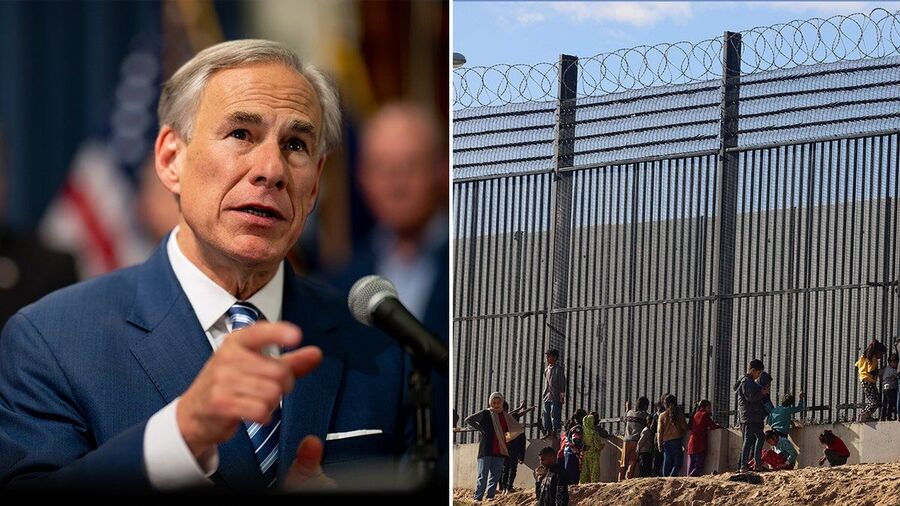 Click to enlarge texas abbot illegal migrants