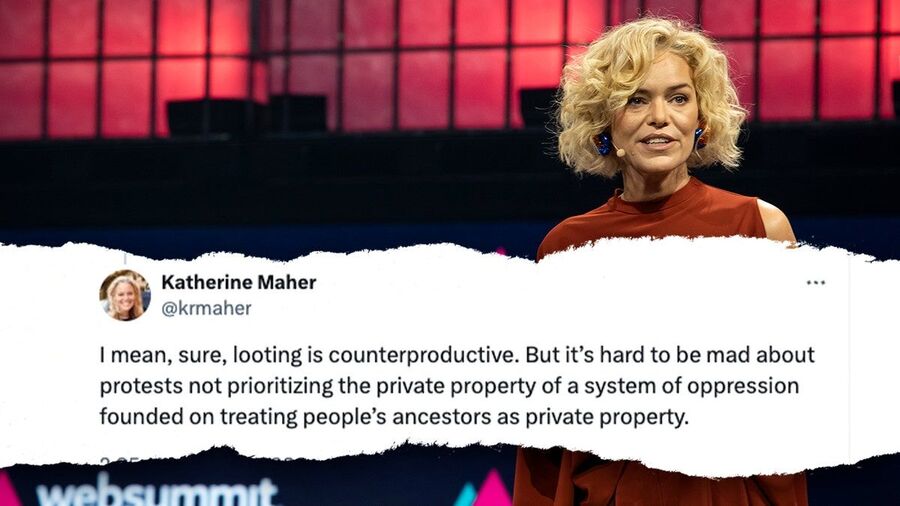 Click to enlarge KatherineMaher liberal tweets