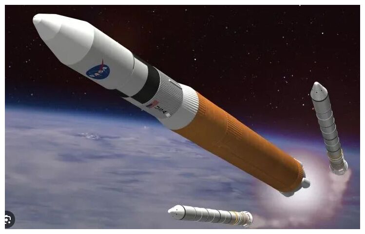 Click to enlarge Rocket Booster Separation