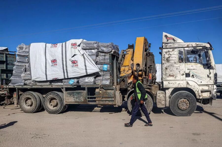 Click to enlarge uk gaza aid