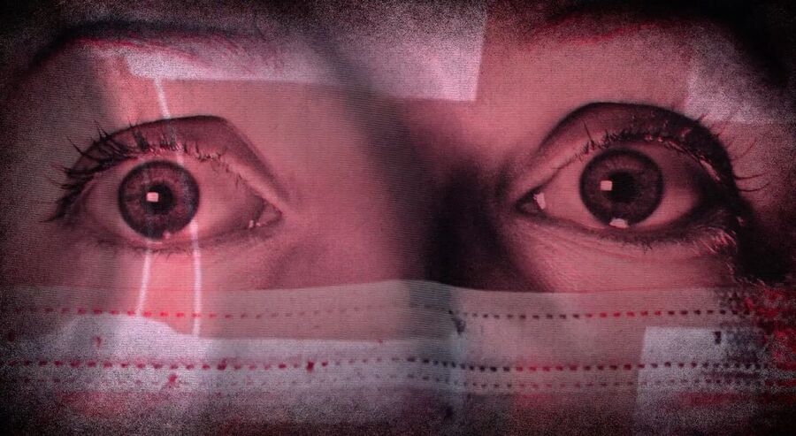 fearful eyes