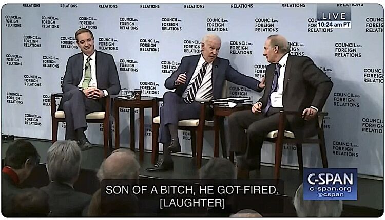 biden brag fired shokin ukraine corruption