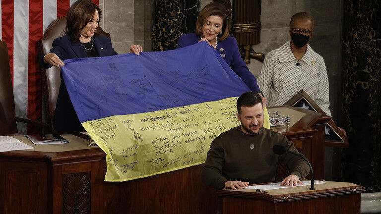 Zelensky in US Senate