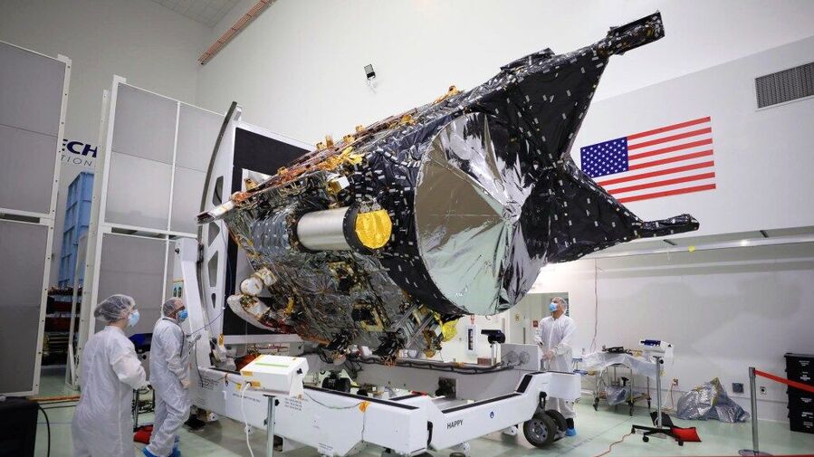 Psyche spacecraft laser transmission record distance
