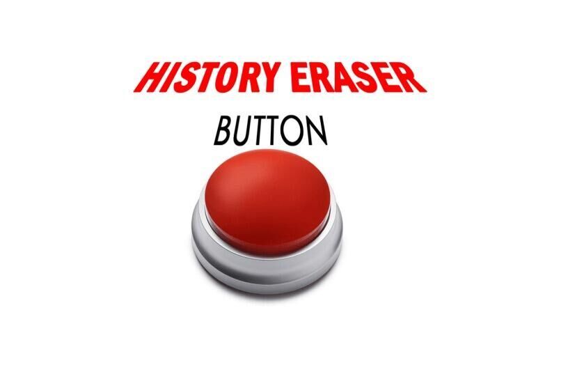 History eraser button
