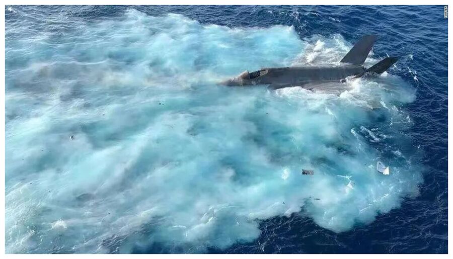 Click to enlarge F35 Swimming