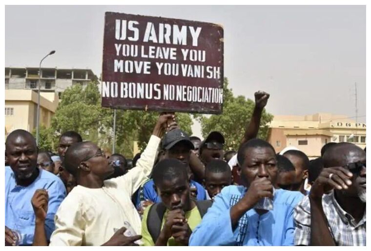 African Protesters