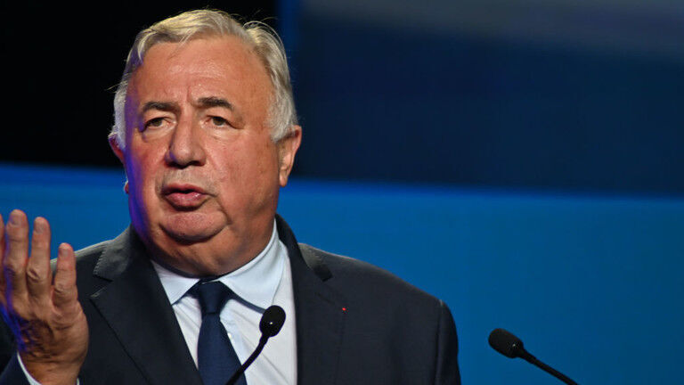 Gerard Larcher, president of the French Senate
