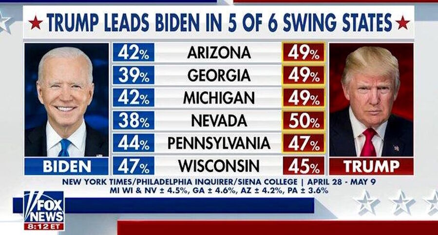 trump biden poll