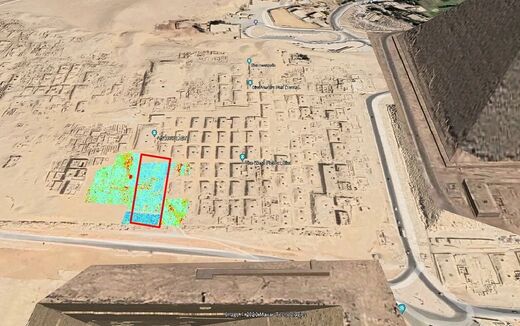 Mysterious L-shaped structure found near Egyptian pyramids of Giza baffles scientists