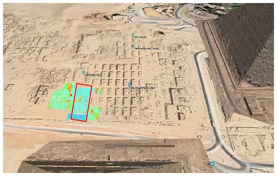 Click to enlarge Survey Area Giza