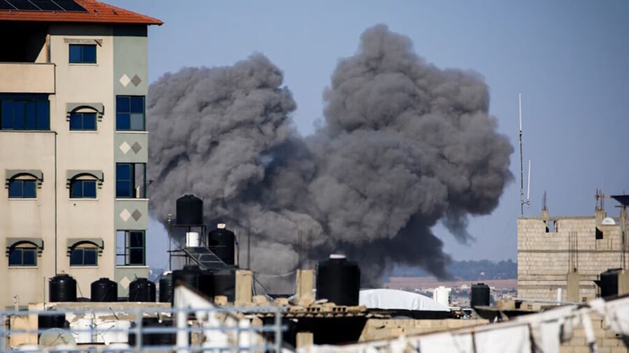 Click to enlarge rafah border crossing bombed idf gaza hamas