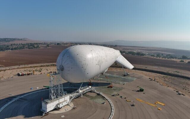 israel radar blimp missile detection