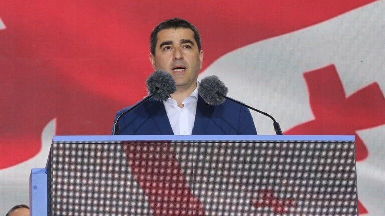 Click to enlarge Chairman of the Parliament of Georgia Shalva Papuashvili